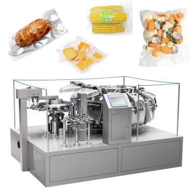 China Automatic Food Dried Fruit Garlic Yeast Vacuum Shrink Packing Machine For Snacks for sale