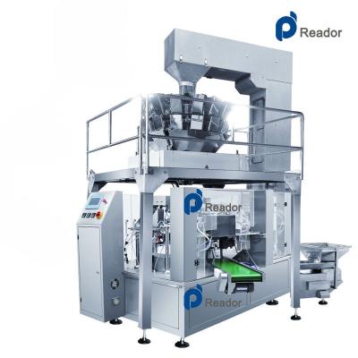 China Fully Automatic Preformed Food Reader Bag Packaging System for sale