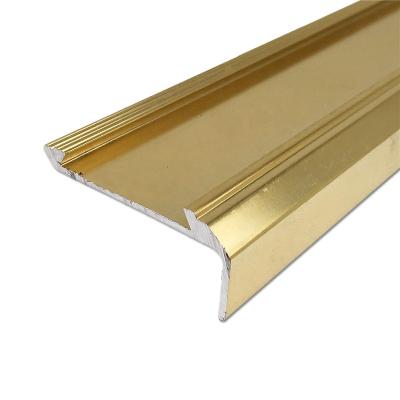 China Modern Aluminum Right Angle Stair Protector Flexible Stair Flair for sale