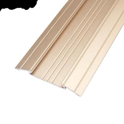 China Foshan Modern Factory Aluminum Decoration Strips Aluminum Wood Floor Trim for sale