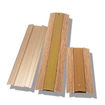 China Foshan Modern Factory Aluminum Decoration Strips Aluminum Wood Floor Trim for sale