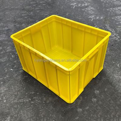 China Convenient Recycled Good Quality Milk Fish Preparation Materials Meat Fish Preparation Materials Convenient Turnover Plastic Conductive Box Milk Transport Packing Box for sale