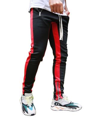 China New European and American Men's HighStreet Pants Zipper Ankle Cotton Breathable Spring and Autumn Casual Sports Pants Running Trousers for sale