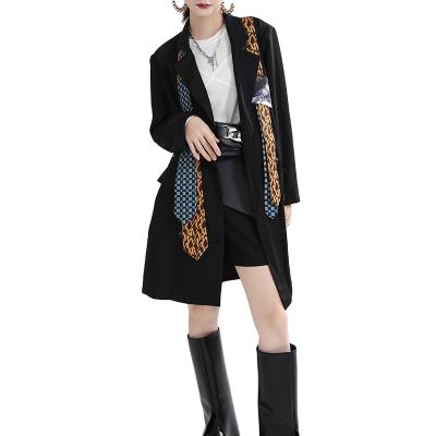 China Latest Ladies Clothing Styles Women Outerwear Breathable Hot Selling Girls Young Loose Coat 2255 for sale