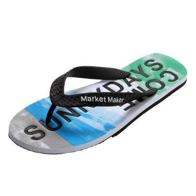 China Fashion Trend Hot-Product Men's Flip Flops Manufacturers Beach Flip Fiasco for sale