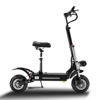 China Chinese Eu Unisex Warehouse Scooter Manufacturers 5600W 85KM Speed ​​Folding Dual Motor Electric Scooter Adul for sale