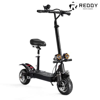 China REDDY Unisex Rd4 52v 3200w 10 inch Folding Dual Motor e Scooter Electric Adult for sale