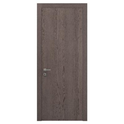 China Factory wholesale waterproof wooden door WPC plastic composite door PVC waterproof interior door in middle east for sale