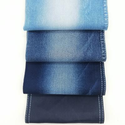 China High Sales Promotion Breathable Hot Spandex Satin Denim Fabric For Skinny Jeans for sale