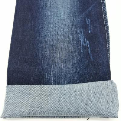 China Breathable Hot Selling High Spandex Twill Weave Denim Fabric Stock For Jeans for sale