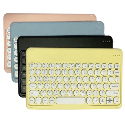 China Wireless for ipad tablet OEM 10 inch wireless keyboard and mouse combo rechargeable for sale