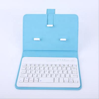 China Wireless Smart Keyboard Case Phone Holder Leather Cover For iPhone 4.5-6.8Inch/Android Phone Dropshipping for sale