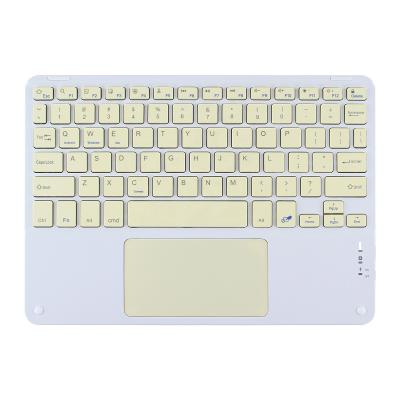 China Radio for iPhone iPad Apple German Blue Tooth Keyboard Touchpad Wireless Keyboard for sale