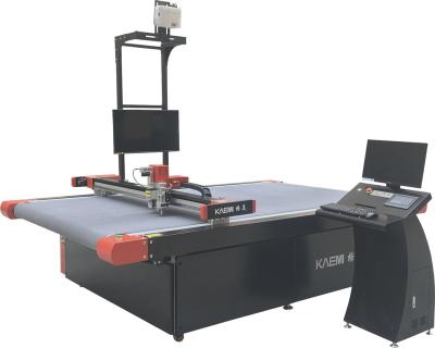 China New Design CE Hotels Factory Fabric Automatic Dieless Textile Cutting Machine For Apparel And Garment Cutter With Notch for sale