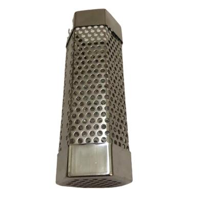 China Best Dustproof Selling Perforated Stainless Steel Pellet BBQ Smoker Tube for sale