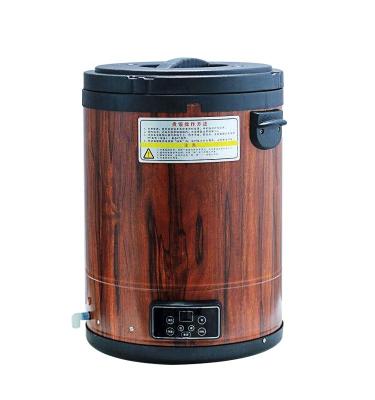 China Yawei Commercial Viable Smart Rice Steaming Barrel Wood Grain Type Large Capacity 40 Liter Rice Steaming Cabinet for sale