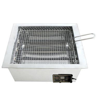 China Hotel Yawei 460 tube steel electric grill commercial barbecue heating machine for sale