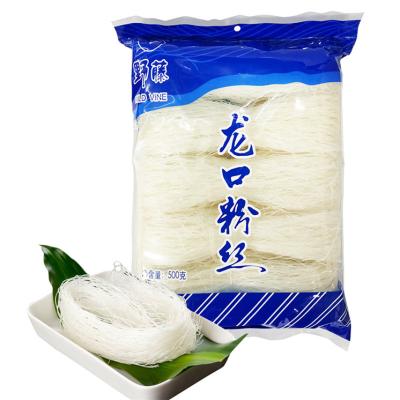 China Longkou Wholesale Healthy Rice Vermicelli Dry Green Vermicelli Bean Thread 500G for sale