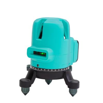 China Green Lazer Beam Laser Cross 5 Self Level Line Leveling Construction 360 Level Automatic Rotary Laser Level 360 Degree Machine Tool 20cm*11cm*7cm for sale