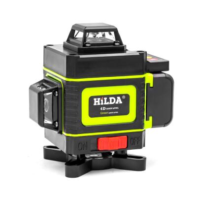 China Yes Green Line 5 Rotary Line Hilda Point 360 Lithium Ion Battery Lazer Plant Laser Level 16 Cross String Level for sale