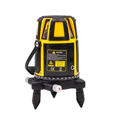 China Cheap Price Green 5 Line Laser Leveling Machine 20cm*11cm*7cm for sale