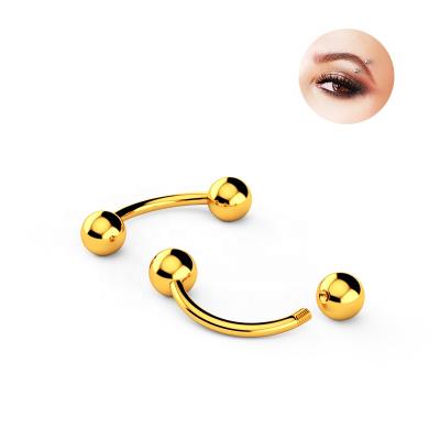 China Hera Competitive Price Piercing Rings Studs Body Jewelry Punk Eyebrow Piercings for sale