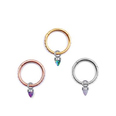 China Hera simple body piercing jewelry inlaid with Oppo's new simple style for sale