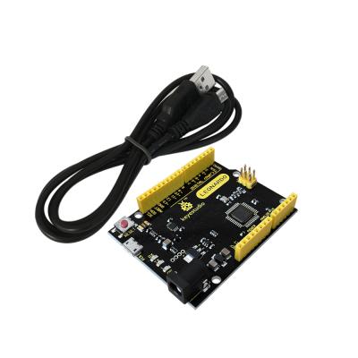 China Keyestudio Leonardo R3 Development Board KEYESTUDIO Leonardo R3 Microcontroller Development Board with USB Wiring Kit for Arduino Project for sale