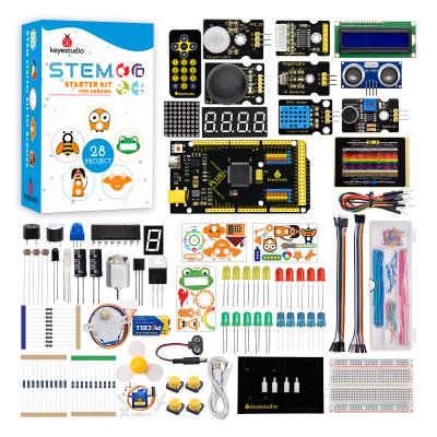 China Electronic Components Learning Kit Starter Kit For Mega Plus Board STEM Education Electronic Components Kit For Arduino for sale