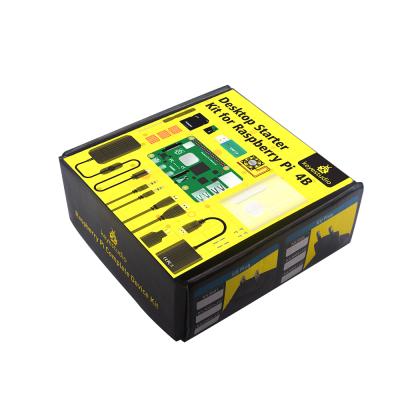 China For raspberry pi fast shipping for raspberry pi 4B complete kits with EU plug power supply (with raspberry pi 4GB) for sale