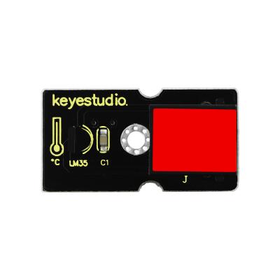 China EASY TO USE EASY Plug Keyestudio RJ11 LM35 Socket Temperature Sensor Module For Arduino for sale