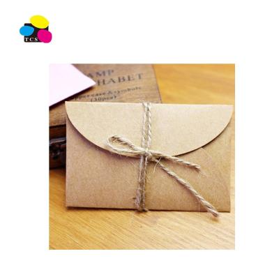 China Gift Envelope 500 Pcs Kraft Paper Bag Gift Bags Vintage For Card Gift Stationery Envelope for sale