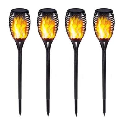 China Solar Garden Torch Lights, Solar Flame Torches Flickering Dance Flames Waterproof Landscape Decoration Lighting Dusk to Dawn Outdoor S for sale