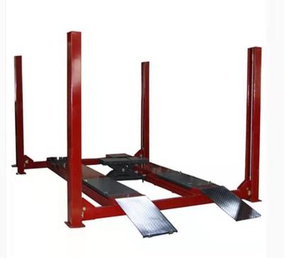 China Hydraulic Four Post Garage Car Lift With CE Certification 4000kg for sale