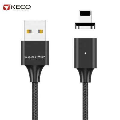 China 2019 WSKEN X2 Mobile Phone Magnetic Cable for Apple, Magnetic Charging X2 Cable for iPhone 8Pin, WSKEN Brand X2 Magnetic Cable for Apple for sale