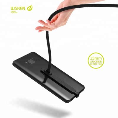 China 2018 WSKEN Camera Factory Hand Tour Charging Cable, WSKEN 90 Degree Bend Design Phone Playing Game Movie Watching USB Charging Cable for sale