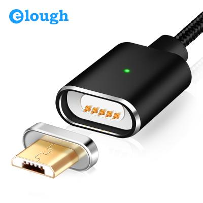 China 2.4A Mobile Phone Charger Fast Metal Magnetic USB Charging Micro Smart Cable For Android, Fast Charging Magnetic Data Cable For Samsung 1M for sale