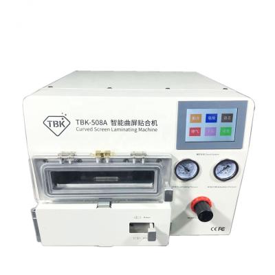 China 2019 Latest Flat Screen TBK-508A Curved LCD + LCD Screen TBK-508A Curved Screen Laminating Machine, Curved Edge LCD Glass Laminate cellphone Dububble 2 in 1 machine for sale