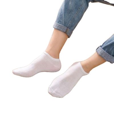 China Breathable Cheap Ladies Socks Performance Low Cut / Bamboo Ankle Socks 50% Cotton for sale