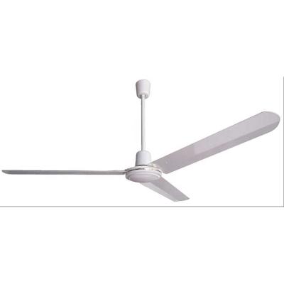 China High Efficiency 56 Inch White Ceiling Fan Air Cooling Modern Industrial Factory Fan With 3 Aluminum Blades, Include Wall Control for sale