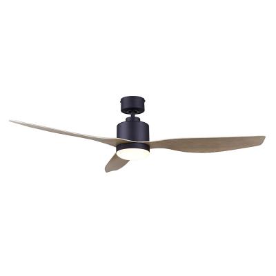 China Modern 52 Inch DC Motor Ceiling Fan With 3 ABS Blades, Include Remote Control for sale