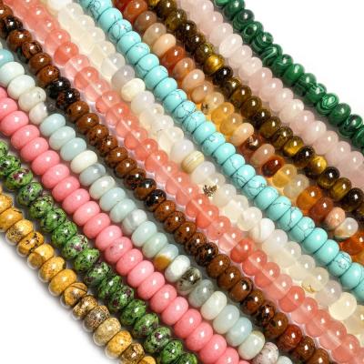 China Hot Selling Natural Semi-precious Stones Beads Loose Beads DIY Material Bracelet Necklace Jewelry Beads for sale