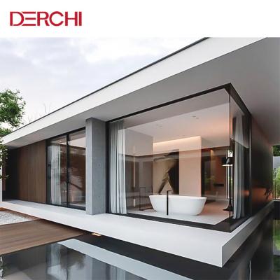 China Commercial Sound Insulation Fixed Thermal Aluminum Frame Fixed Canopy Windows for sale