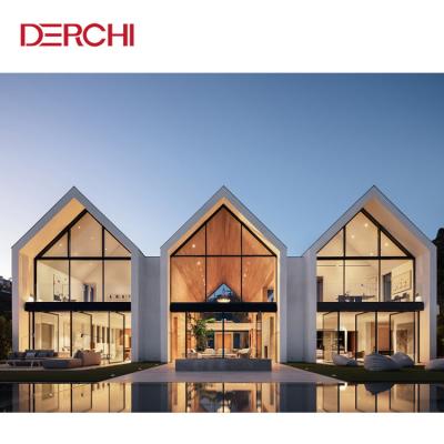 China DERCHI Professional Swing Casement Fixed Aluminum Window and Door Manufacturer-Supplier for sale