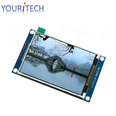 China high spi interface mcu panel lcd 240*320 ips brightness 2.8inch industrial application screen 2.8inch for sale