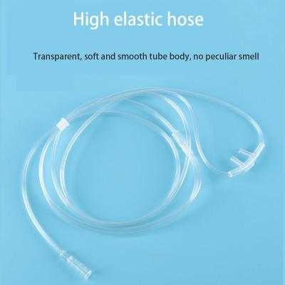 China Super Soft Type Medical Oxygen Nasal Cannula Double Plug Oxygen Tube Silicone Oxygen Nasal Tube Oxygen Tasteless Oxygen Nasal Cannula for sale