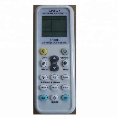 China IR 2000 in 1 universal AC remote control GNW K-1028E HW-1028E 1028E for air conditioner for sale