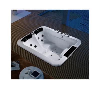 China Modern Build in Round Massage Bathtub Luxury Acrylic SPA Whirlpool Jacuzier Tub ETL CE ACS Approved for sale