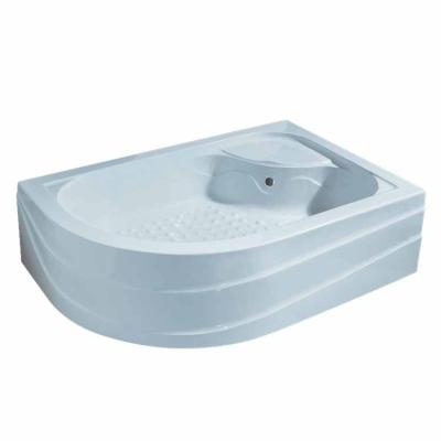 China Modern Hotaqi Modern acrylic high quality anti-slip sector medium base  shower tray for sale