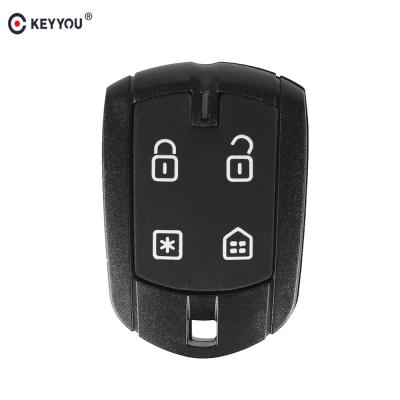 China KEYYOU Plastic Car Styling 4 Button Remote Car Key Shell For FX330 Positron Control Alarm Car Key Brazil for sale